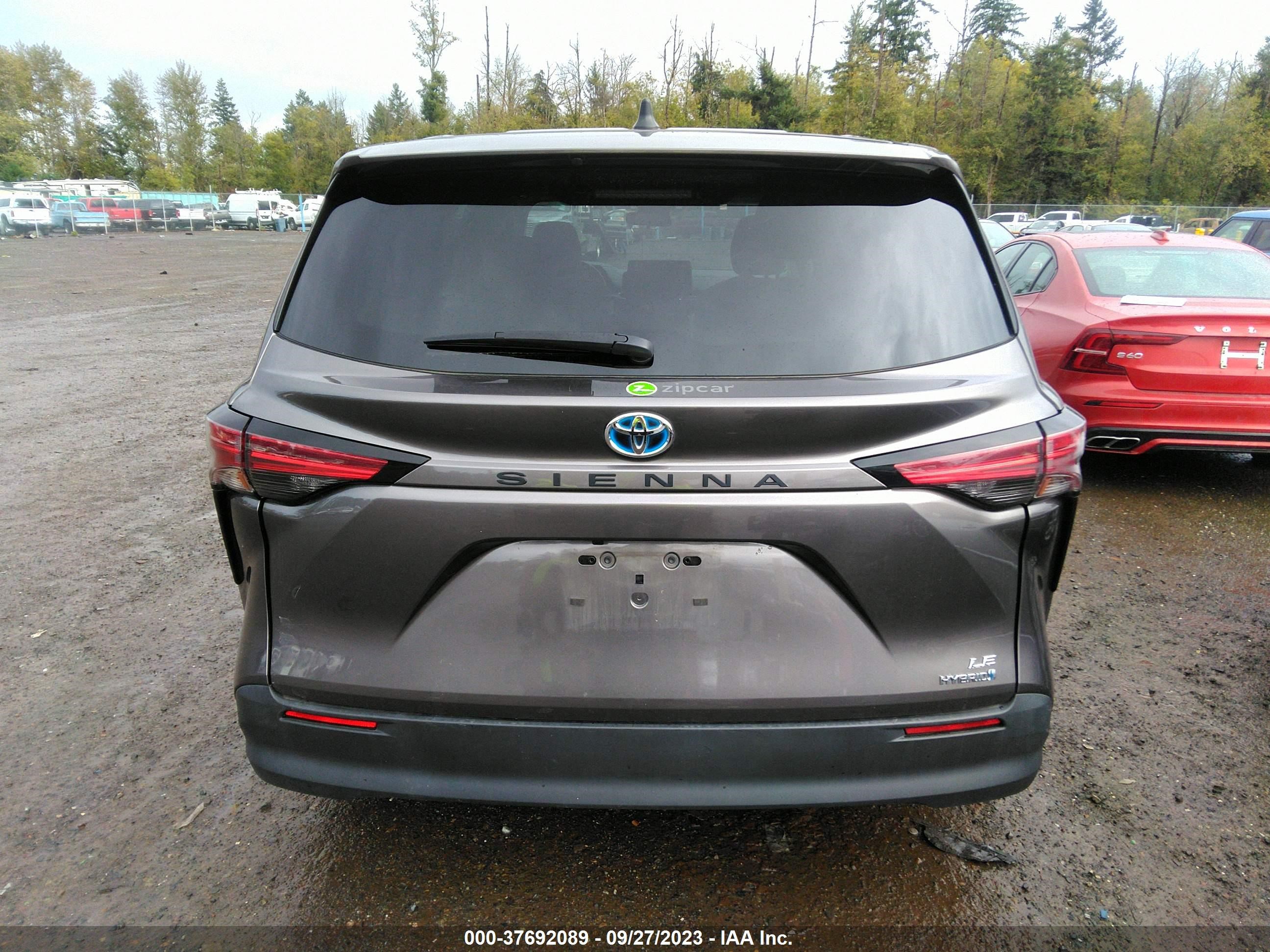 Photo 15 VIN: 5TDKRKEC2NS116852 - TOYOTA SIENNA 