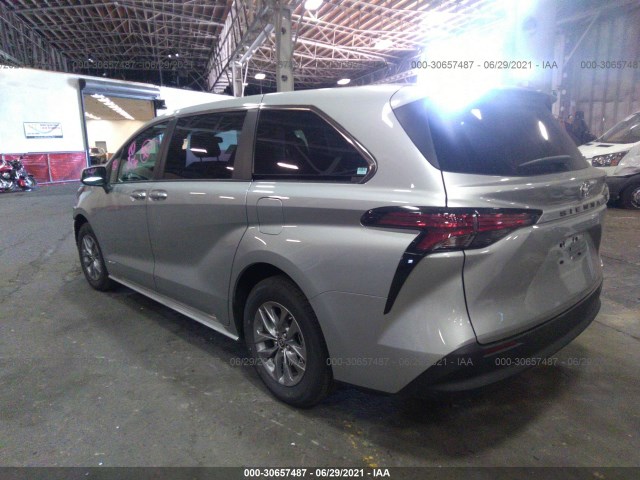 Photo 2 VIN: 5TDKRKEC3MS029315 - TOYOTA SIENNA 