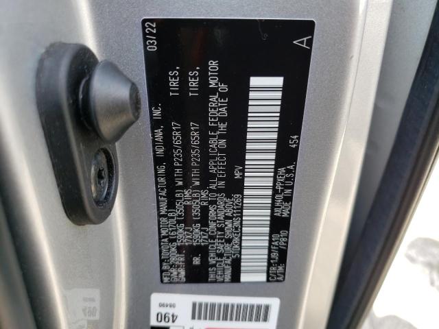 Photo 12 VIN: 5TDKRKEC3NS111269 - TOYOTA SIENNA LE 