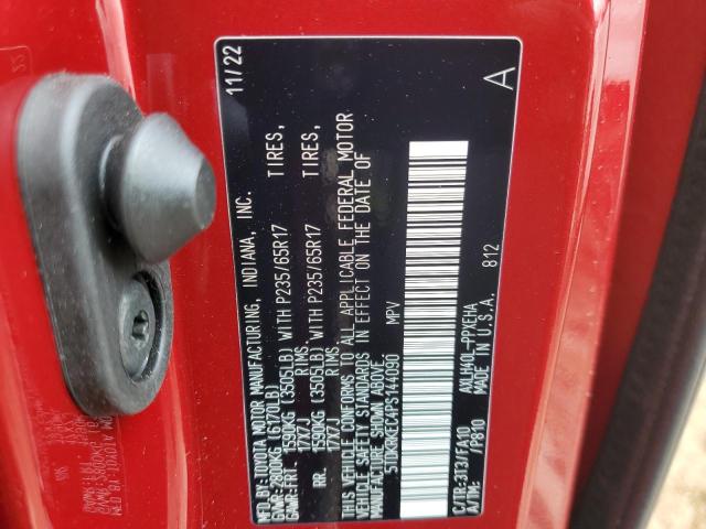 Photo 12 VIN: 5TDKRKEC4PS144090 - TOYOTA SIENNA LE 