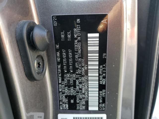 Photo 12 VIN: 5TDKRKEC6MS027302 - TOYOTA SIENNA LE 