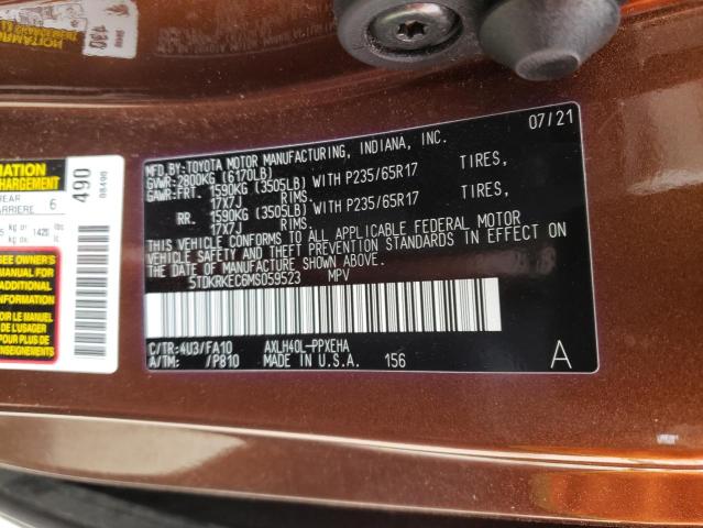 Photo 13 VIN: 5TDKRKEC6MS059523 - TOYOTA SIENNA LE 