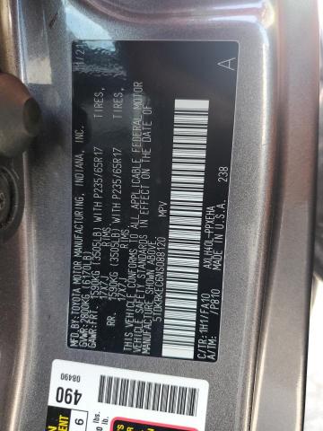 Photo 12 VIN: 5TDKRKEC6NS088120 - TOYOTA SIENNA LE 