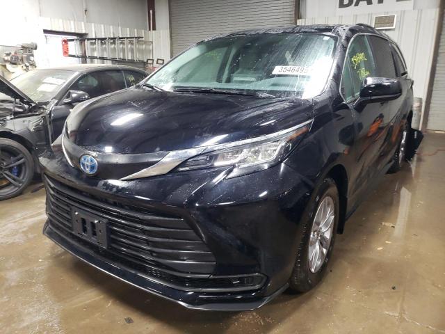 Photo 1 VIN: 5TDKRKEC9NS078424 - TOYOTA SIENNA LE 