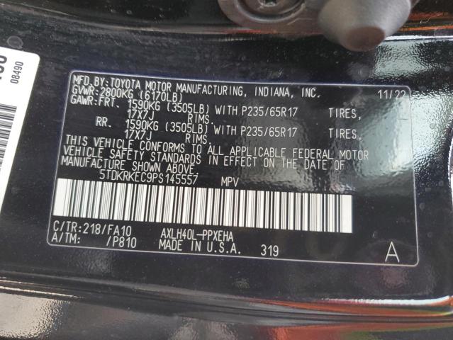 Photo 12 VIN: 5TDKRKEC9PS145557 - TOYOTA SIENNA LE 