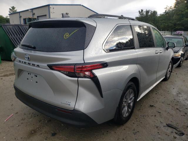 Photo 3 VIN: 5TDKSKFC4NS066782 - TOYOTA SIENNA LE 