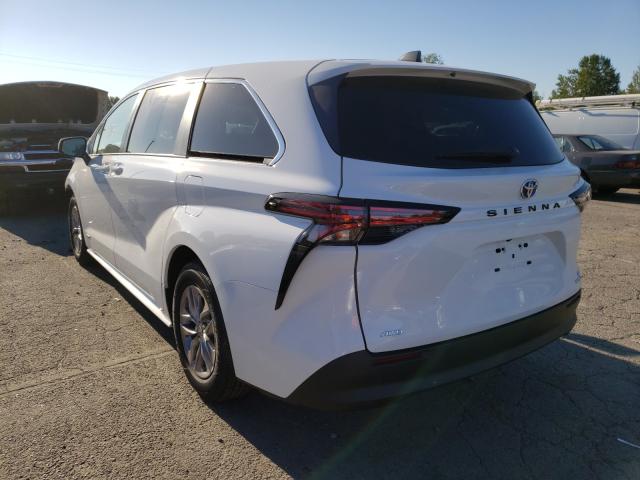 Photo 2 VIN: 5TDKSKFC7MS025707 - TOYOTA SIENNA LE 