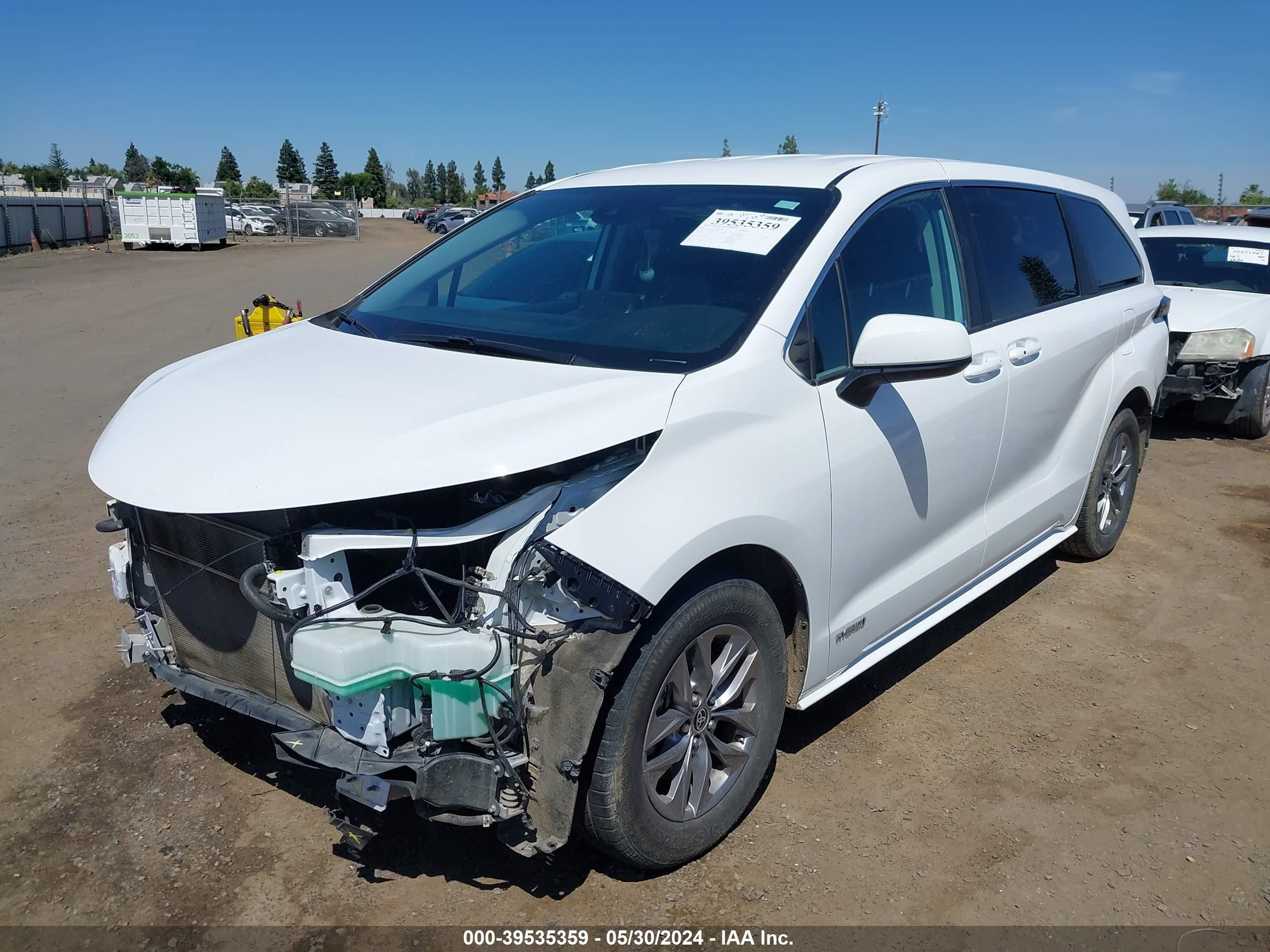 Photo 1 VIN: 5TDKSKFC9MS003532 - TOYOTA SIENNA 