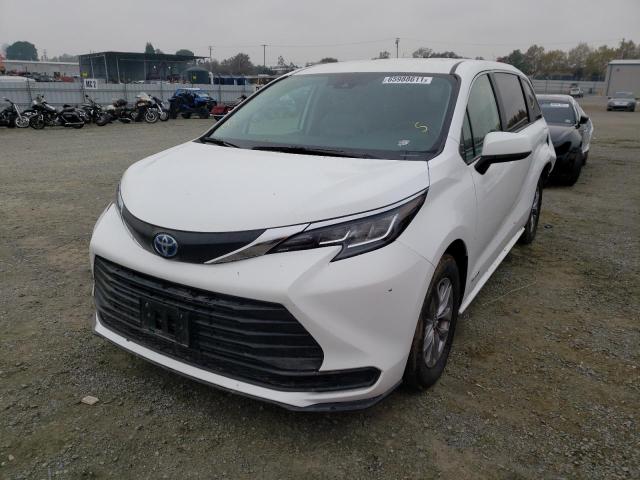 Photo 1 VIN: 5TDKSKFCXMS003720 - TOYOTA SIENNA LE 