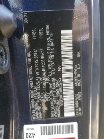 Photo 12 VIN: 5TDKSKFCXMS038144 - TOYOTA SIENNA LE 