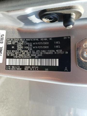 Photo 9 VIN: 5TDKY5G11ES054425 - TOYOTA SEQUOIA LI 