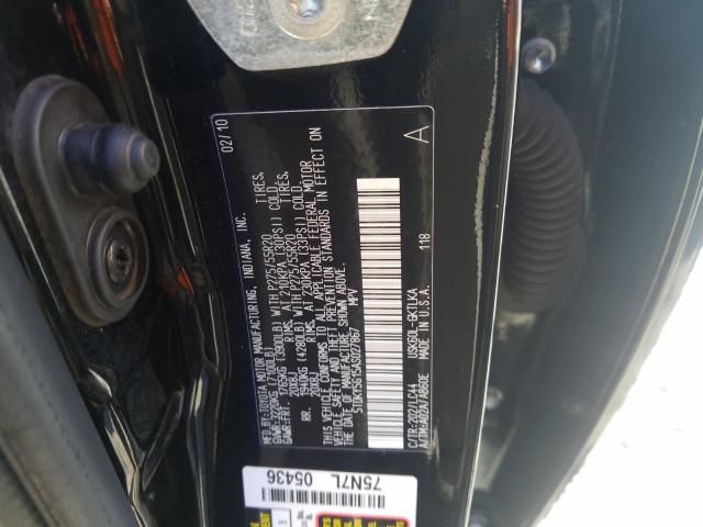 Photo 9 VIN: 5TDKY5G15AS027867 - TOYOTA SEQUOIA LI 