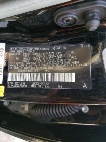 Photo 9 VIN: 5TDKY5G16BS036157 - TOYOTA SEQUOIA LI 