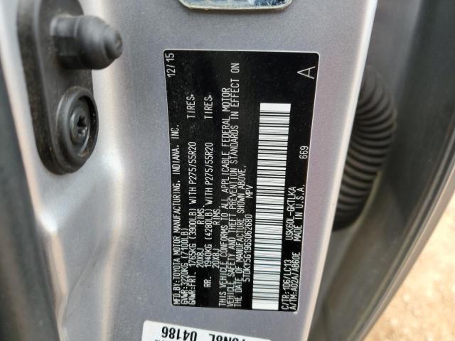 Photo 12 VIN: 5TDKY5G19GS062680 - TOYOTA SEQUOIA 