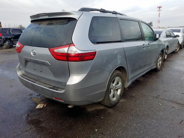 Photo 3 VIN: 5TDKZ3DC0JS932539 - TOYOTA SIENNA LE 