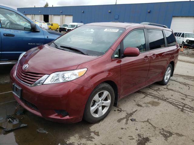 Photo 1 VIN: 5TDKZ3DC1HS847932 - TOYOTA SIENNA LE 