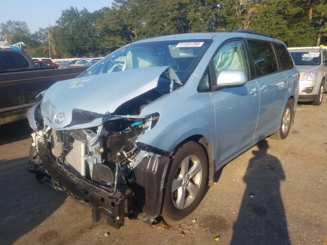 Photo 1 VIN: 5TDKZ3DC1HS857621 - TOYOTA SIENNA LE 