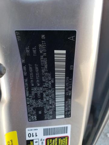 Photo 11 VIN: 5TDKZ3DC1JS901672 - TOYOTA SIENNA LE 