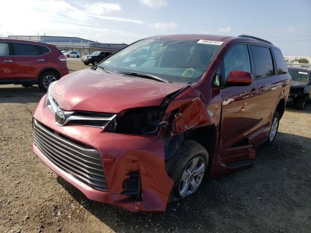 Photo 1 VIN: 5TDKZ3DC1LS062609 - TOYOTA SIENNA LE 