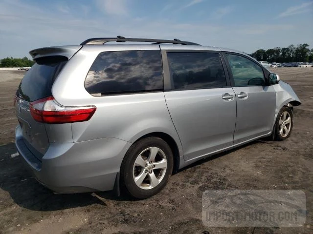 Photo 2 VIN: 5TDKZ3DC2HS774943 - TOYOTA SIENNA 