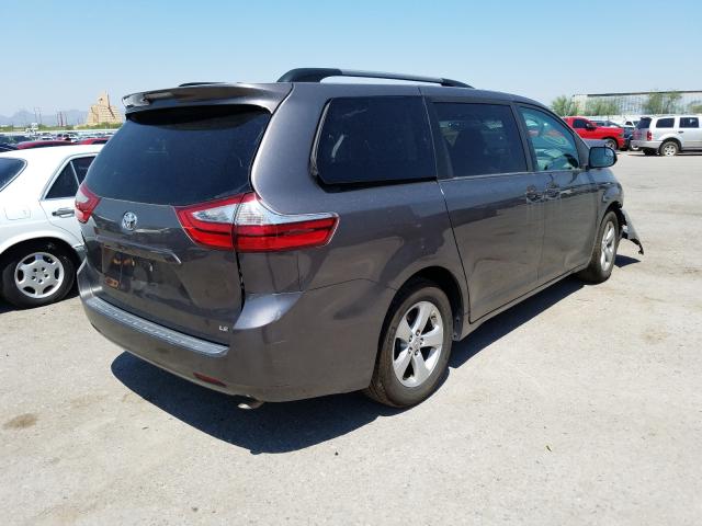 Photo 3 VIN: 5TDKZ3DC2HS863850 - TOYOTA SIENNA LE 