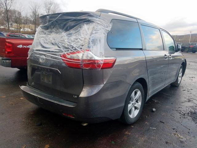 Photo 3 VIN: 5TDKZ3DC2HS886268 - TOYOTA SIENNA LE 