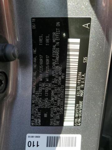 Photo 11 VIN: 5TDKZ3DC2JS956213 - TOYOTA SIENNA LE 