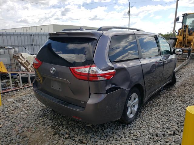 Photo 3 VIN: 5TDKZ3DC2KS001087 - TOYOTA SIENNA 