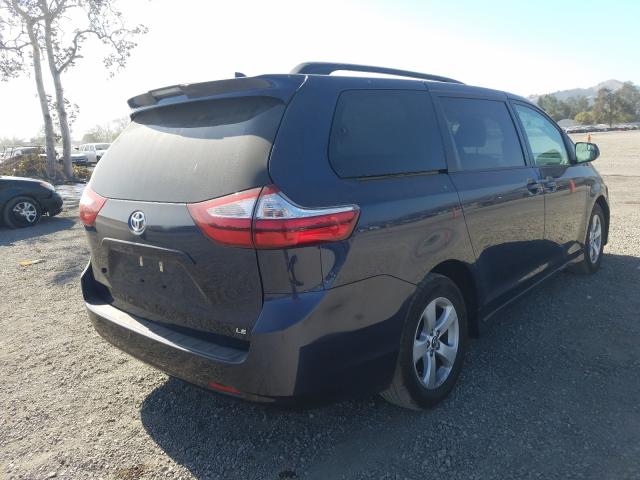 Photo 3 VIN: 5TDKZ3DC2KS990217 - TOYOTA SIENNA LE 