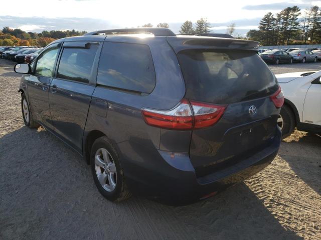 Photo 2 VIN: 5TDKZ3DC3HS812227 - TOYOTA SIENNA LE 