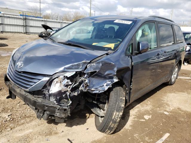 Photo 1 VIN: 5TDKZ3DC3HS836222 - TOYOTA SIENNA LE 