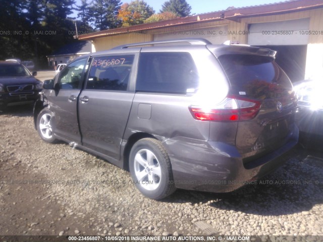 Photo 2 VIN: 5TDKZ3DC4JS925755 - TOYOTA SIENNA 