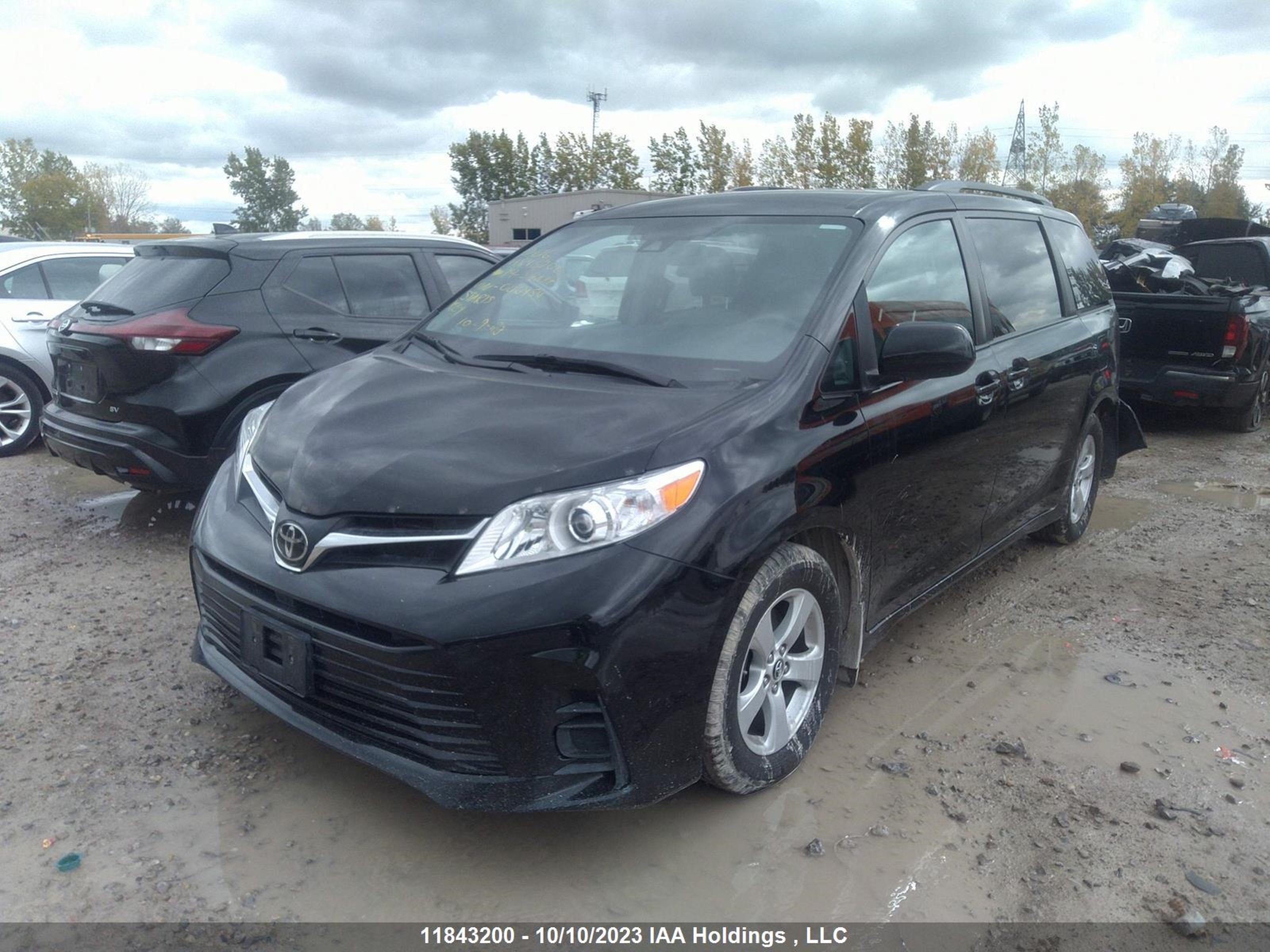 Photo 1 VIN: 5TDKZ3DC4KS006954 - TOYOTA SIENNA 