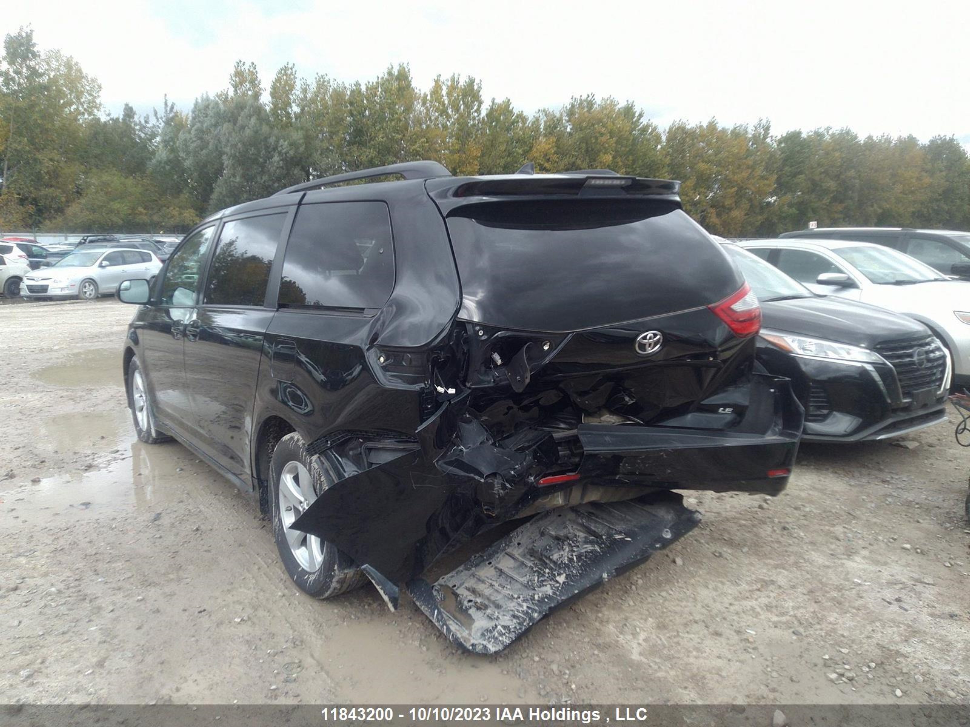 Photo 5 VIN: 5TDKZ3DC4KS006954 - TOYOTA SIENNA 