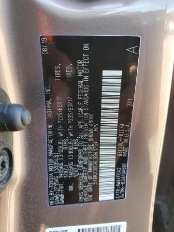 Photo 13 VIN: 5TDKZ3DC4LS041754 - TOYOTA SIENNA LE 