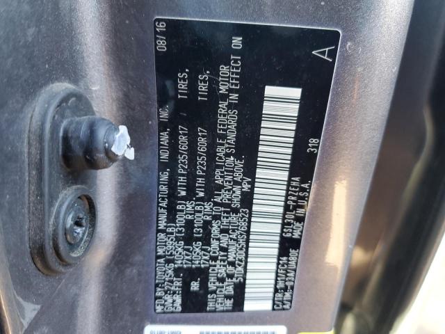 Photo 12 VIN: 5TDKZ3DC5HS768523 - TOYOTA SIENNA LE 