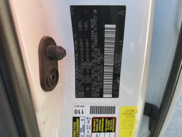 Photo 12 VIN: 5TDKZ3DC5JS904834 - TOYOTA SIENNA LE 