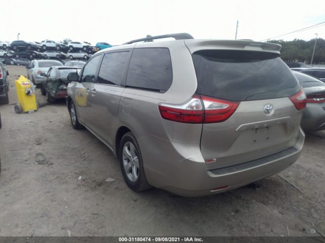 Photo 2 VIN: 5TDKZ3DC6HS808138 - TOYOTA SIENNA 