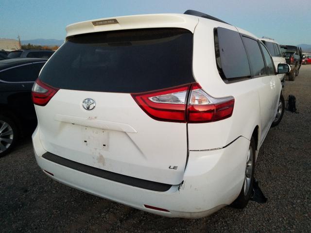 Photo 3 VIN: 5TDKZ3DC6HS829443 - TOYOTA SIENNA LE 