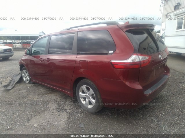 Photo 2 VIN: 5TDKZ3DC6JS905846 - TOYOTA SIENNA 