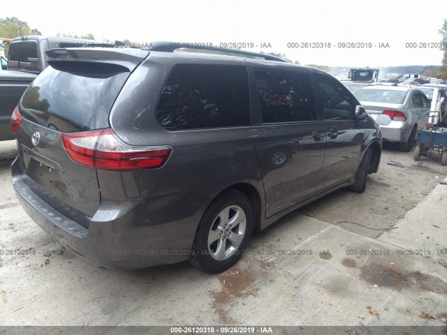 Photo 3 VIN: 5TDKZ3DC6KS968432 - TOYOTA SIENNA 