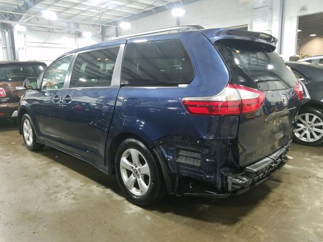 Photo 2 VIN: 5TDKZ3DC6KS993895 - TOYOTA SIENNA LE 