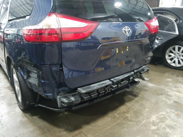 Photo 8 VIN: 5TDKZ3DC6KS993895 - TOYOTA SIENNA LE 