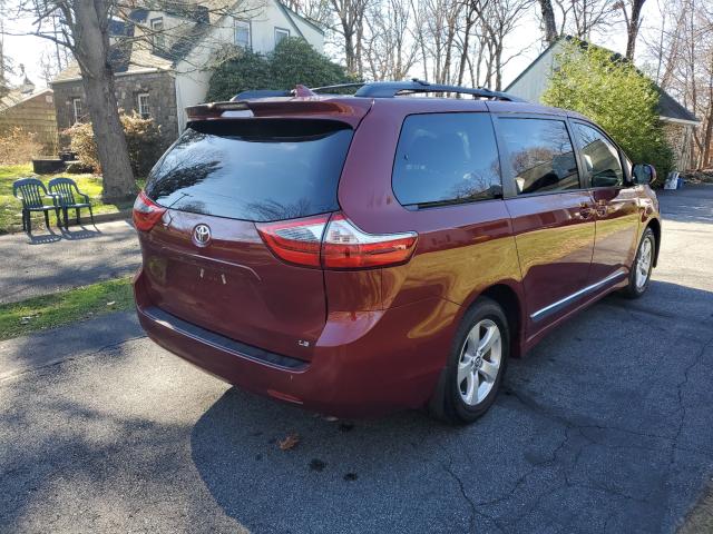 Photo 2 VIN: 5TDKZ3DC6LS022820 - TOYOTA SIENNA LE 