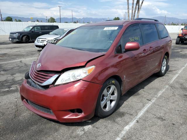 Photo 1 VIN: 5TDKZ3DC7HS792175 - TOYOTA SIENNA LE 