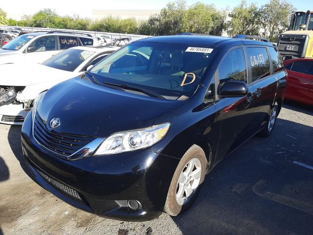 Photo 1 VIN: 5TDKZ3DC7HS835641 - TOYOTA SIENNA LE 