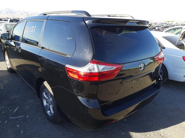 Photo 2 VIN: 5TDKZ3DC7HS835641 - TOYOTA SIENNA LE 