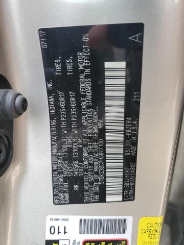 Photo 12 VIN: 5TDKZ3DC7HS877100 - TOYOTA SIENNA LE 