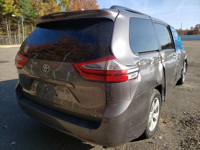 Photo 3 VIN: 5TDKZ3DC7JS906813 - TOYOTA SIENNA LE 