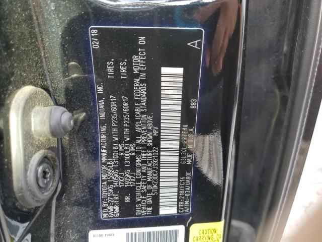 Photo 12 VIN: 5TDKZ3DC7JS921022 - TOYOTA SIENNA 